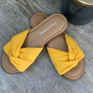 Yellow Sandals